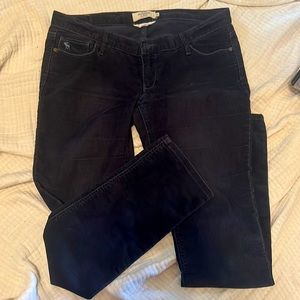 Great condition navy A&F Corduroy Pants